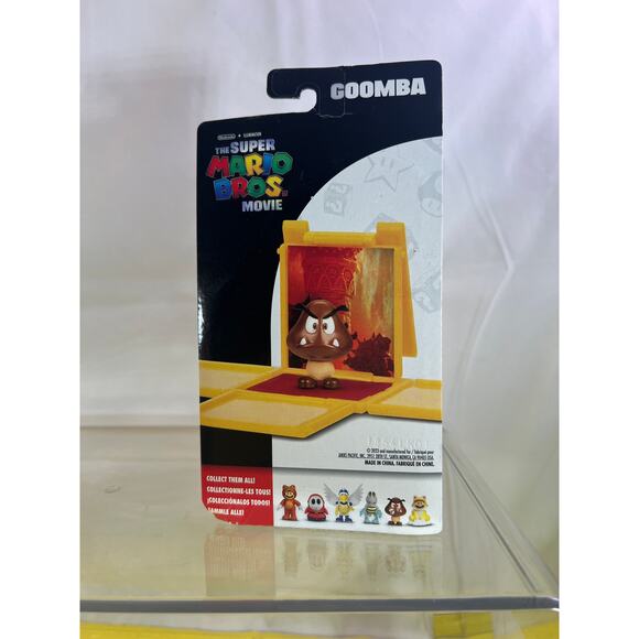 NEW  The Super Mario Bros Movie Goomba Mini Figure With Question Block - Picture 4 of 8